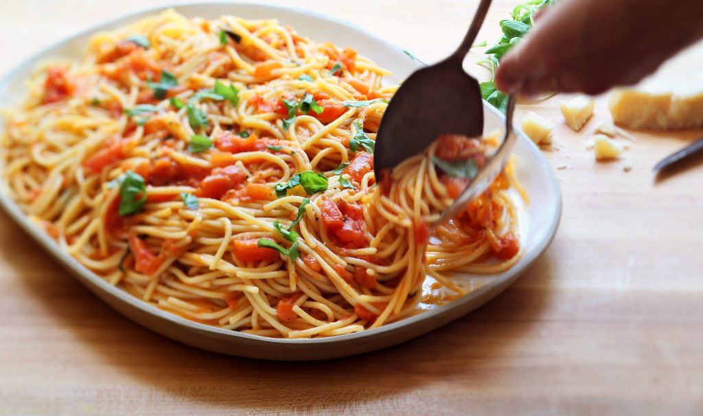 Tomato basil pasta: A simple classic