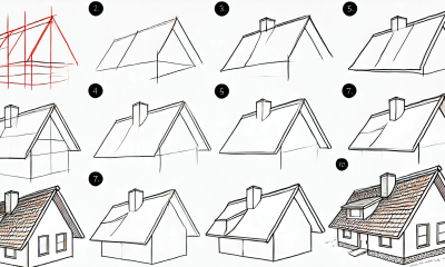 How to draw a roof: A step-by-step guide