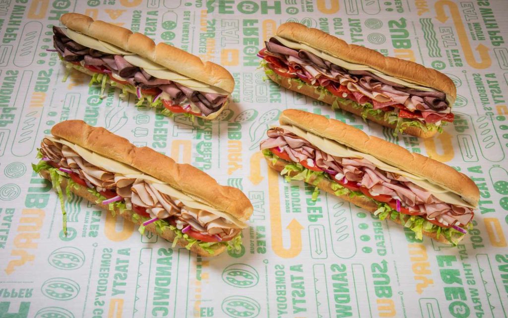 Subway Double Meat Sandwich