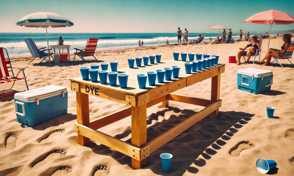 How to get a dye table to the beach: A complete guide