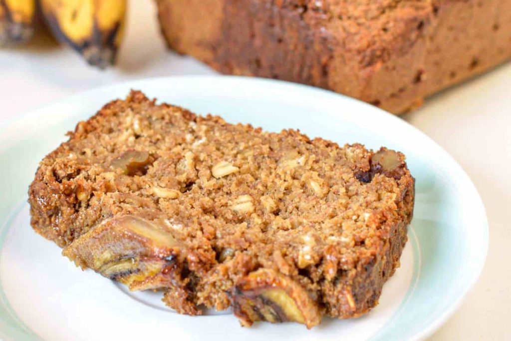 Vegan gluten free banana bread