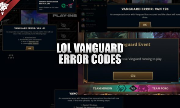 Vanguard error in League of Legends: How to fix it