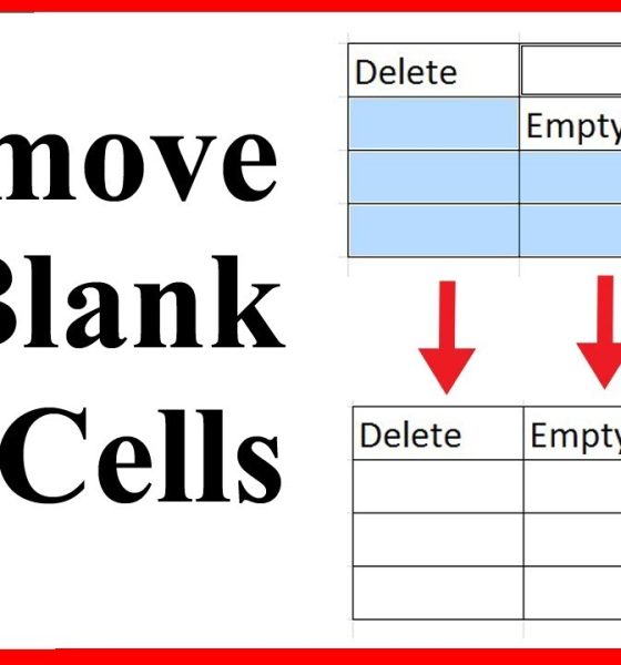 How to remove empty rows in Excel: A step-by-step guide