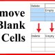 How to remove empty rows in Excel: A step-by-step guide