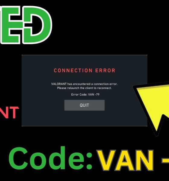 How to fix error code VAN 79 Valorant?