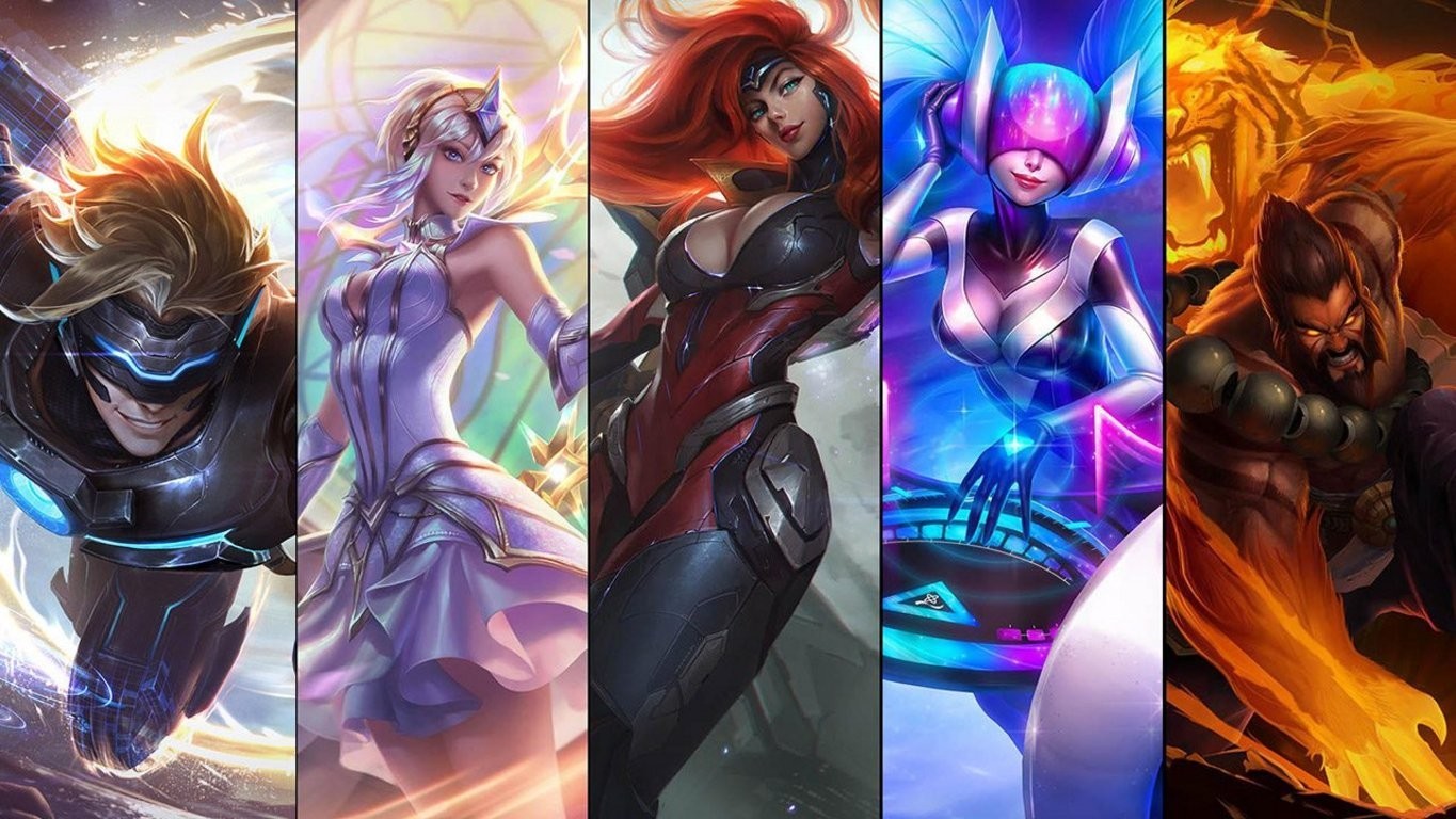 How many skins are in League of Legends?