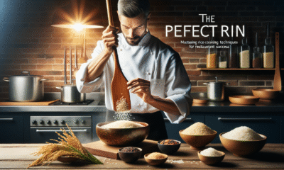The Perfect Grain: Mastering Rice Cooking Techniques for Restaurant Success