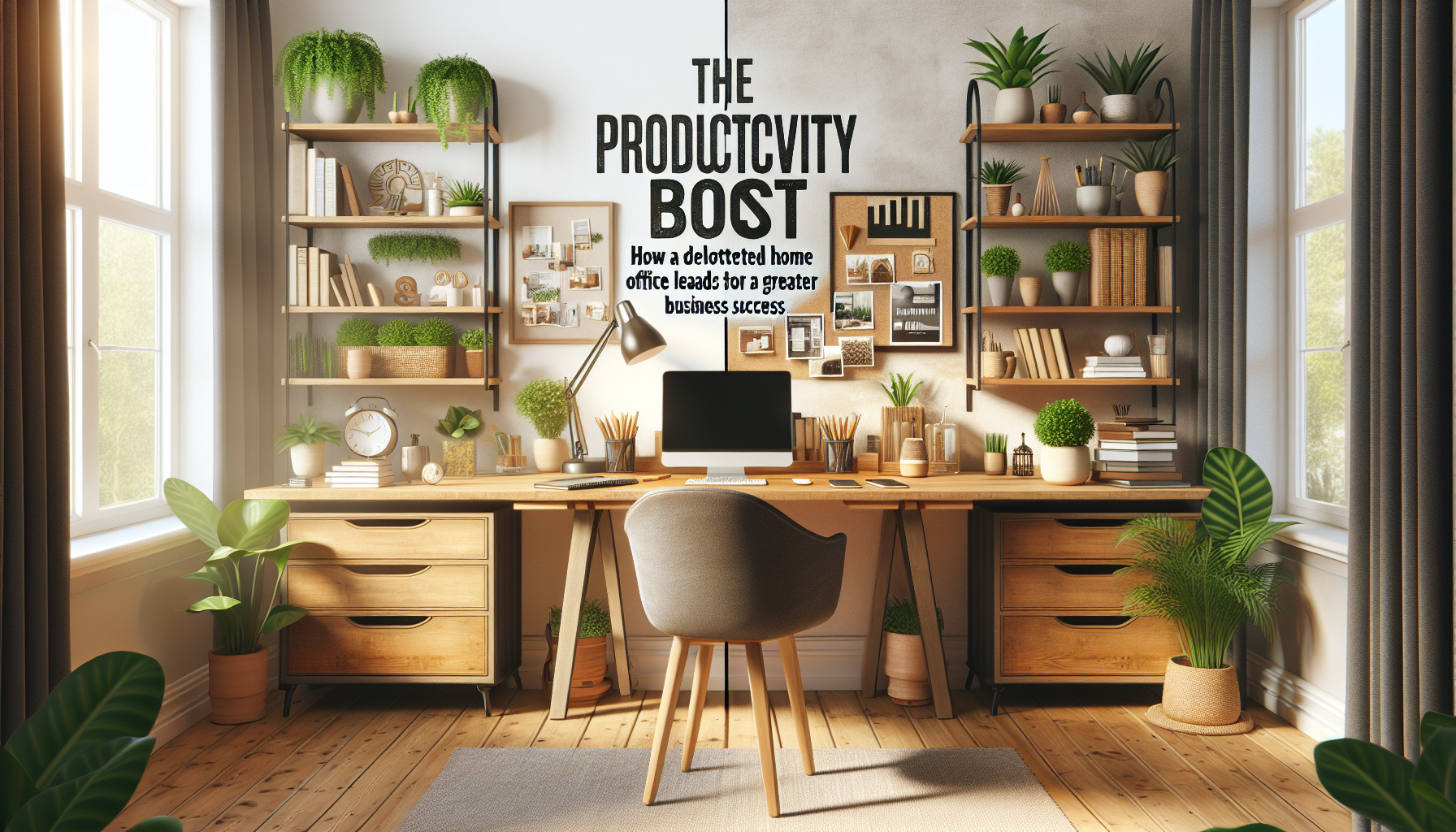 The Productivity Boost: How a Decluttered Home Office Leads to Greater Business Success The Productivity Boost: How a Decluttered Home Office Leads to Greater Business Success