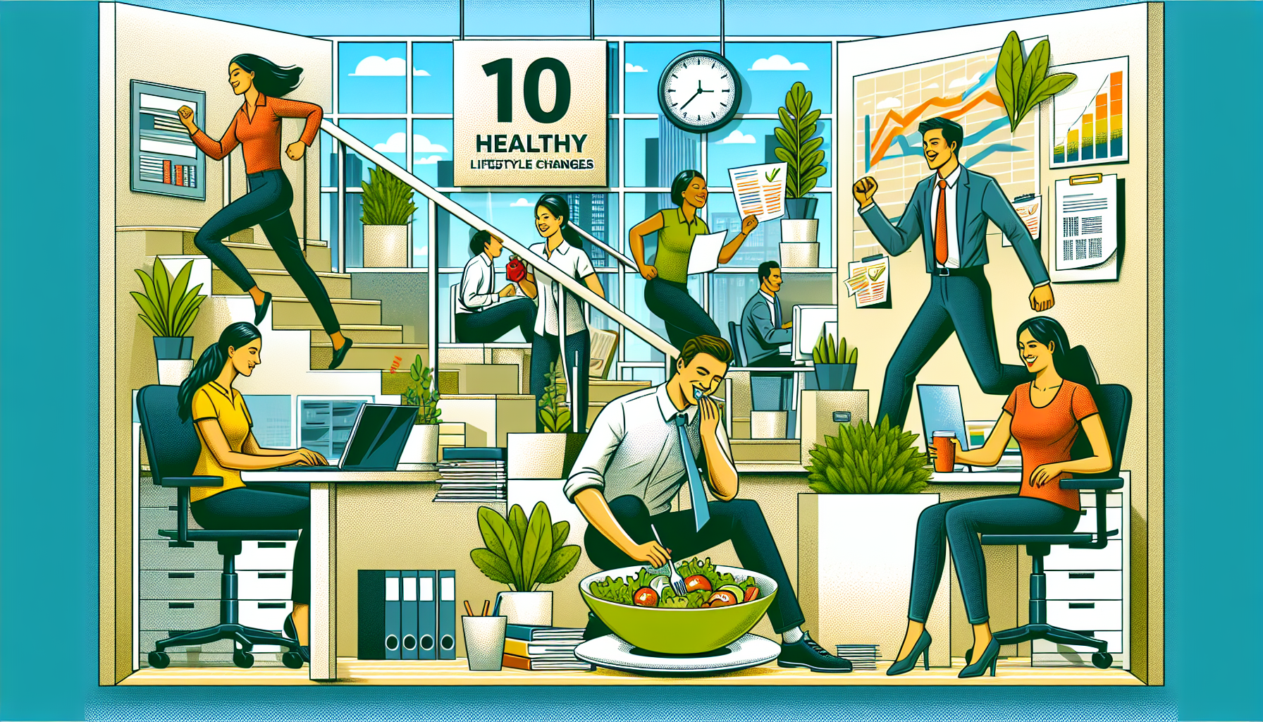 10 Healthy Lifestyle Changes That Can Boost Workplace Productivity 10 Healthy Lifestyle Changes That Can Boost Workplace Productivity