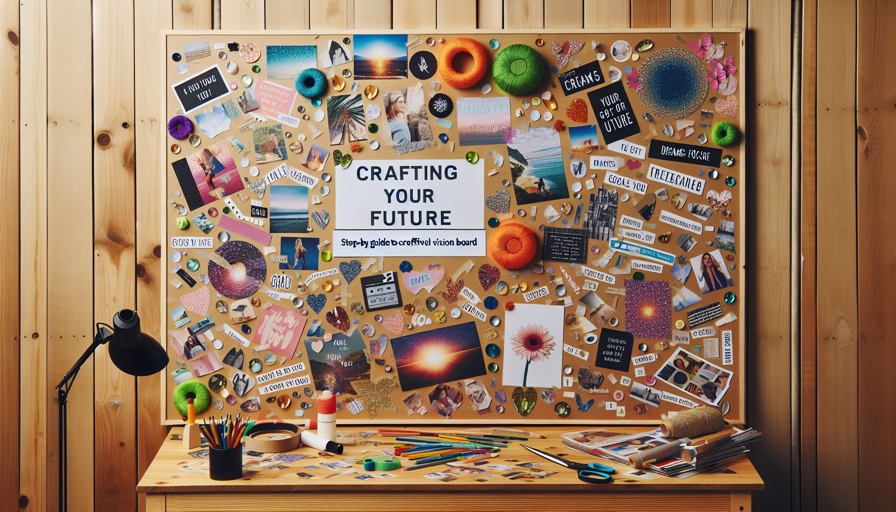 Crafting Your Future: A Step-by-Step Guide to Creating an Effective Vision Board Crafting Your Future: A Step-by-Step Guide to Creating an Effective Vision Board