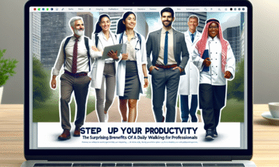 Step Up Your Productivity: The Surprising Benefits of Daily Walking for Professionals
