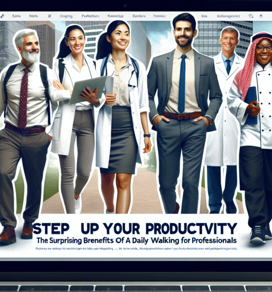 Step Up Your Productivity: The Surprising Benefits of Daily Walking for Professionals