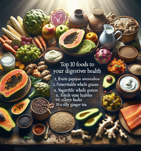 Top 10 Foods to Boost Your Digestive Health: A Comprehensive Guide