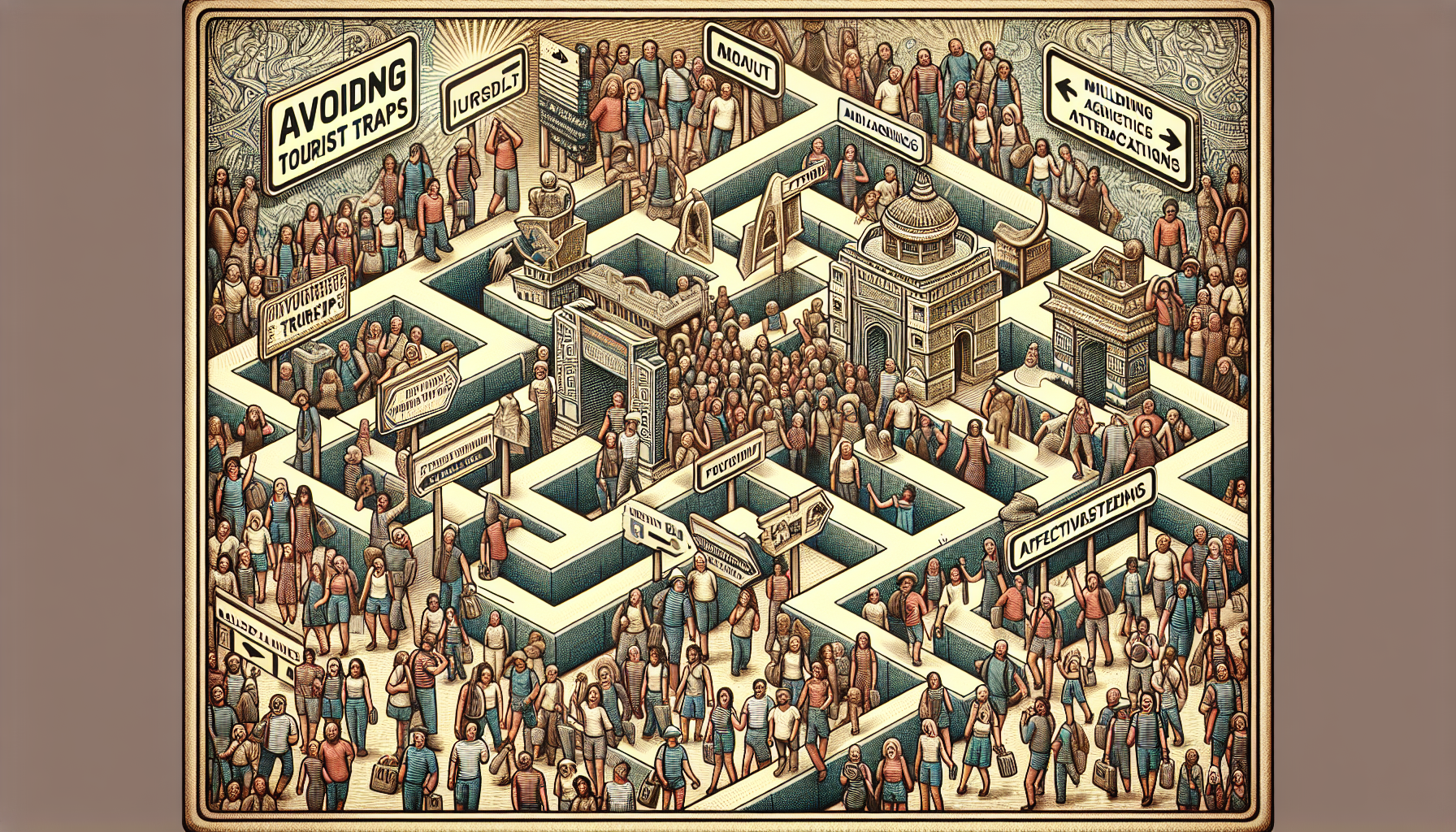 Navigating the Maze: How to Identify and Avoid Tourist Traps Navigating the Maze: How to Identify and Avoid Tourist Traps