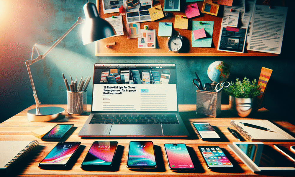 10 Essential Tips for Choosing the Perfect Smartphone for Your Business Needs