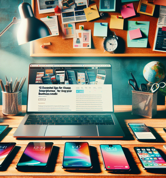 10 Essential Tips for Choosing the Perfect Smartphone for Your Business Needs